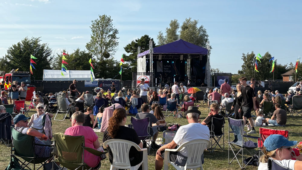 saxfest crowd